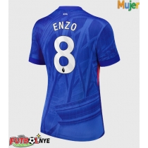 Camiseta Chelsea Enzo Fernandez #8 Primera Equipación para mujer 2025-26 manga corta
